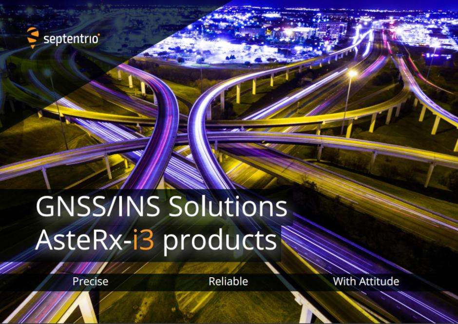Septentrio GNSS INS receivers - inertial solutions Brochure 
