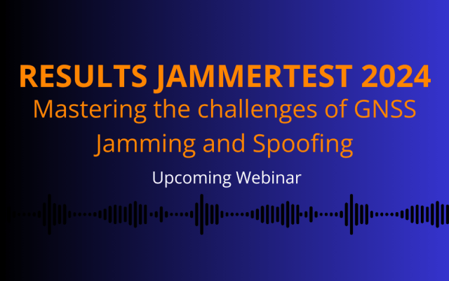 Upcoming Webinar -  GPS JammerTest Results